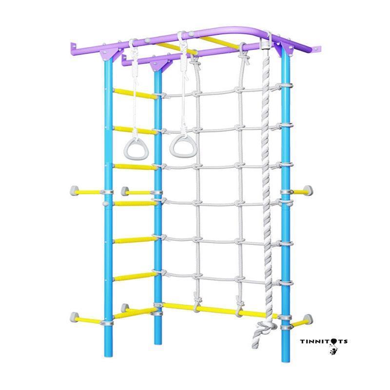 Load image into Gallery viewer, Tinnitots Swedish Corner Wallbars - S4 Blue Yellow
