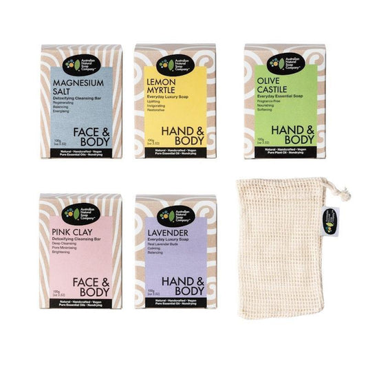 Australian Natural Soap Company Soap Bundle 6Units