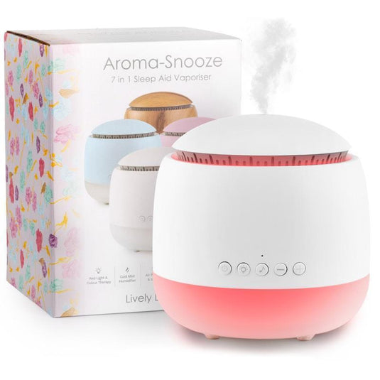 Lively Living Aroma-Snooze 7 in 1 Sleep Aid Humidifier White