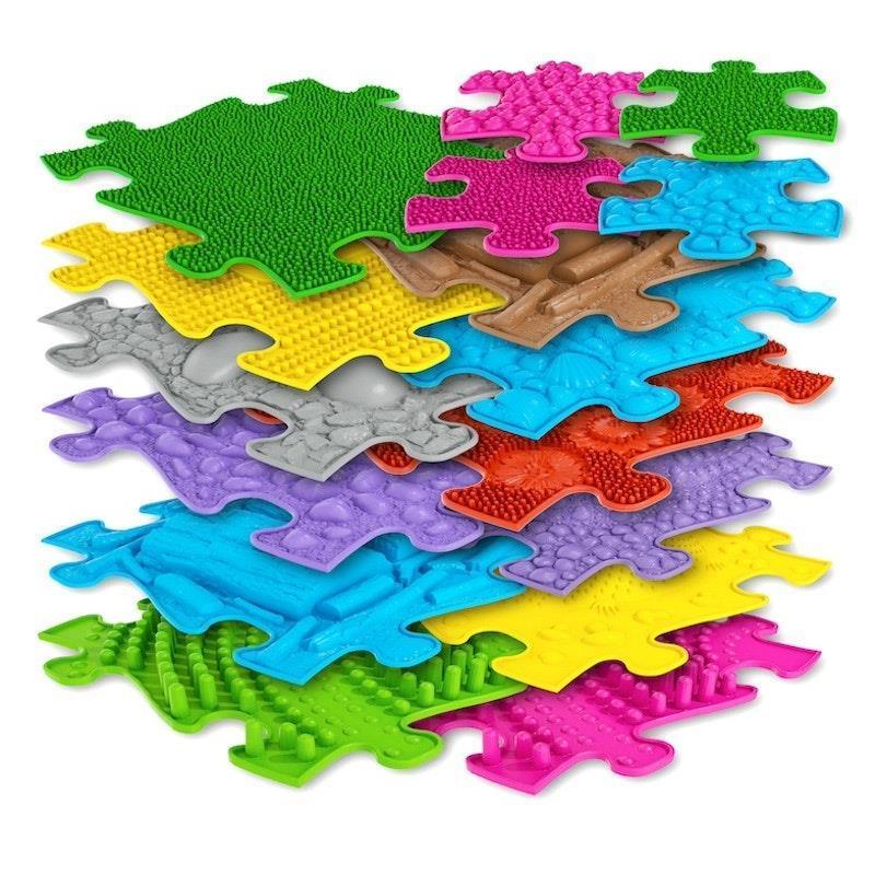 Load image into Gallery viewer, Muffik Large 1 Sensory Playmat Set
