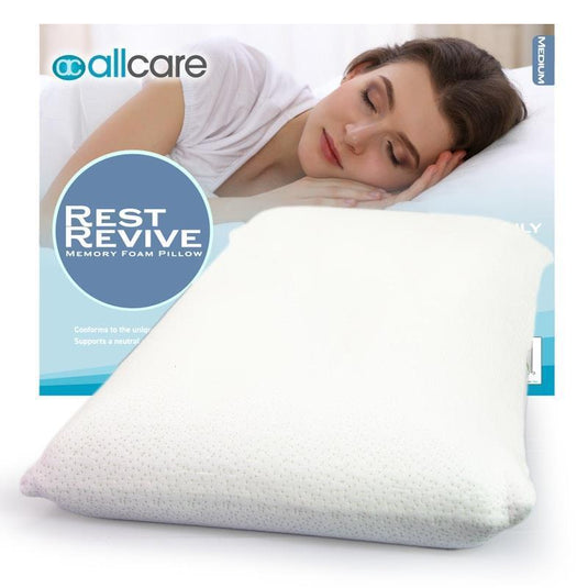 AllCare Rest & Revive Memory Foam Pillow Medium