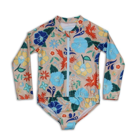 tyoub One Piece Long Sleeve Surfsuit 5years