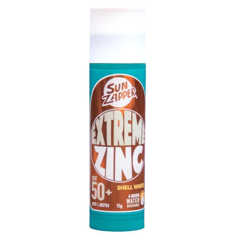 Load image into Gallery viewer, SUN ZAPPER Shell White Extreme Zinc Stick SPF 50+ 15g

