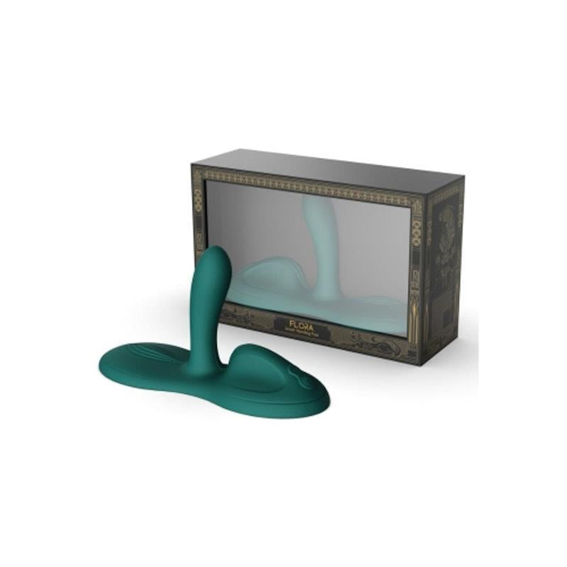 Load image into Gallery viewer, Zalo Flora Smart Vibrating Pad Turquoise Green 1Piece
