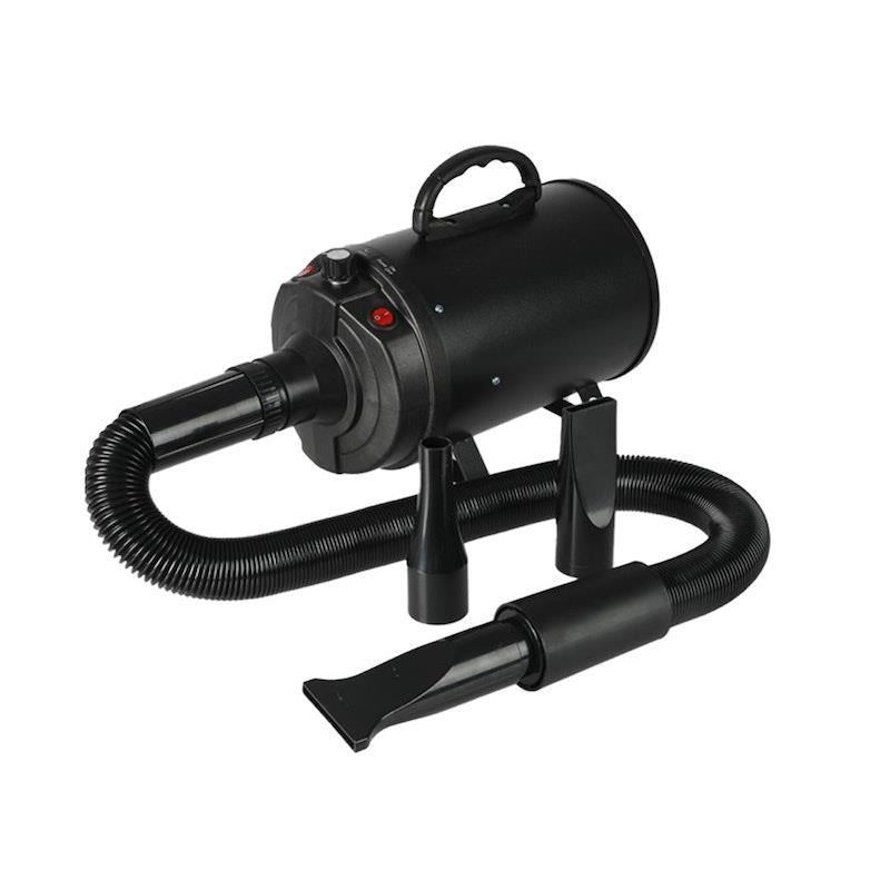Load image into Gallery viewer, PaWz Dog Cat Pet Hair Dryer Grooming Blow Speed Hairdryer Blower Heater Blaster 2800W Black
