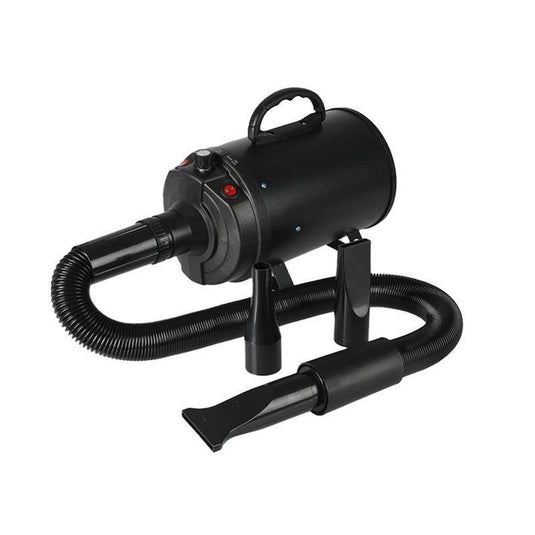 PaWz Dog Cat Pet Hair Dryer Grooming Blow Speed Hairdryer Blower Heater Blaster 2800W Black