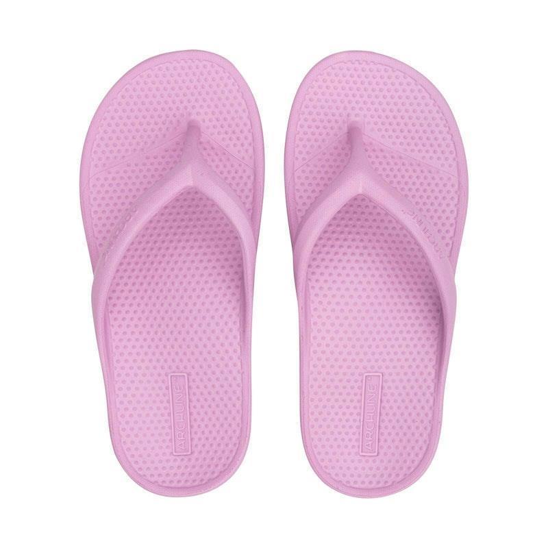 Load image into Gallery viewer, Archline Orthotic Foam Thongs Arch Support Flip Flops Orthopedic Rebound - Lilac Euro Size 43
