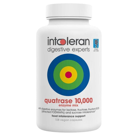 Intoleran Quatrase 10,000 108 Capsules