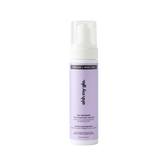 Ohh My Glo Self-Tan Purple Base (Medium/Dark) 200ml