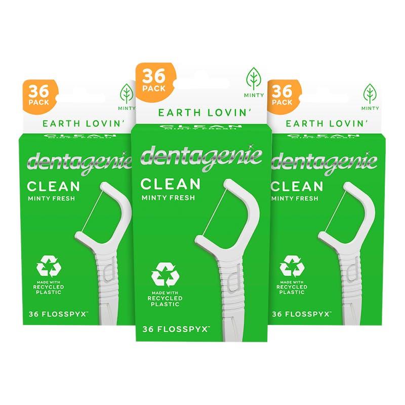 Load image into Gallery viewer, Dentagenie Clean Flosspyx 36pk x 3 Multipack
