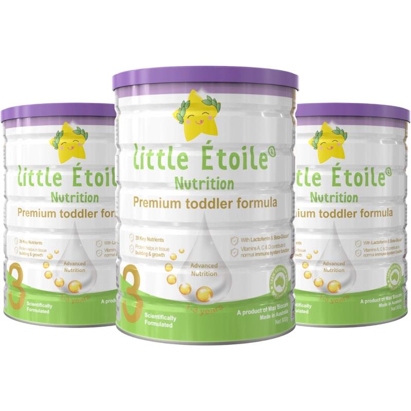 Load image into Gallery viewer, Little Etoile Stage 3 Premium Toddler Formula (1-3 Years) 3Pack
