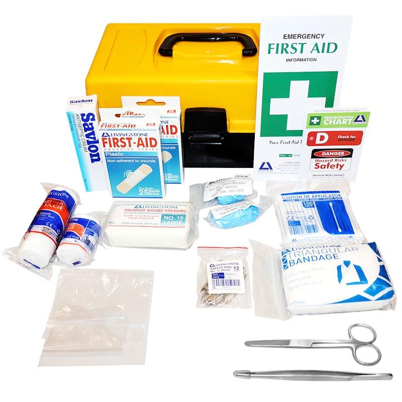 Load image into Gallery viewer, Livingstone First Aid Kit Class C In Plastic Toolbox Bundle
