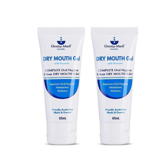Denta-Med Dry Mouth Gel 65mL Twin Pack Bundle