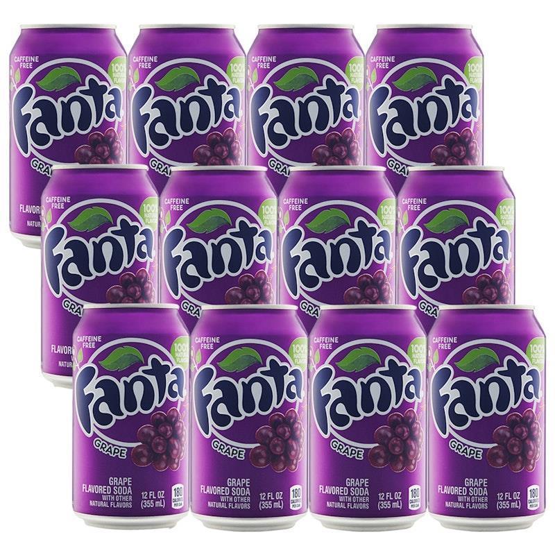 Load image into Gallery viewer, American Cans 355mL Fanta Grape 12Pack
