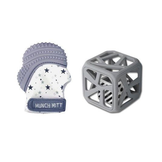 Malarkey Kids Sensory Teething Duo Grey