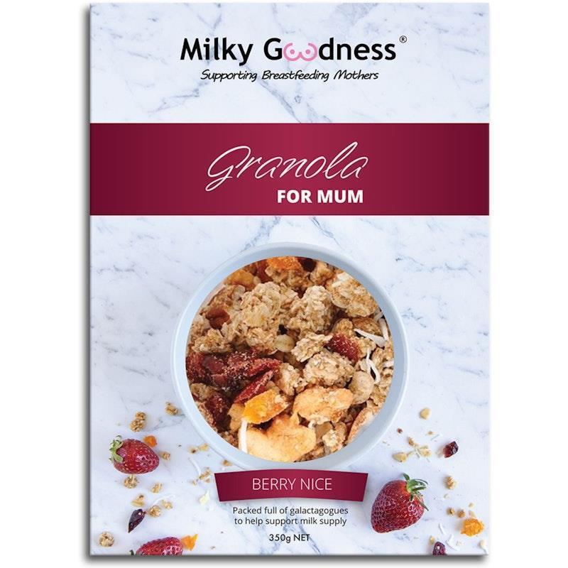 Load image into Gallery viewer, Milky Goodness Berry-Nice Lactation Granola 350g

