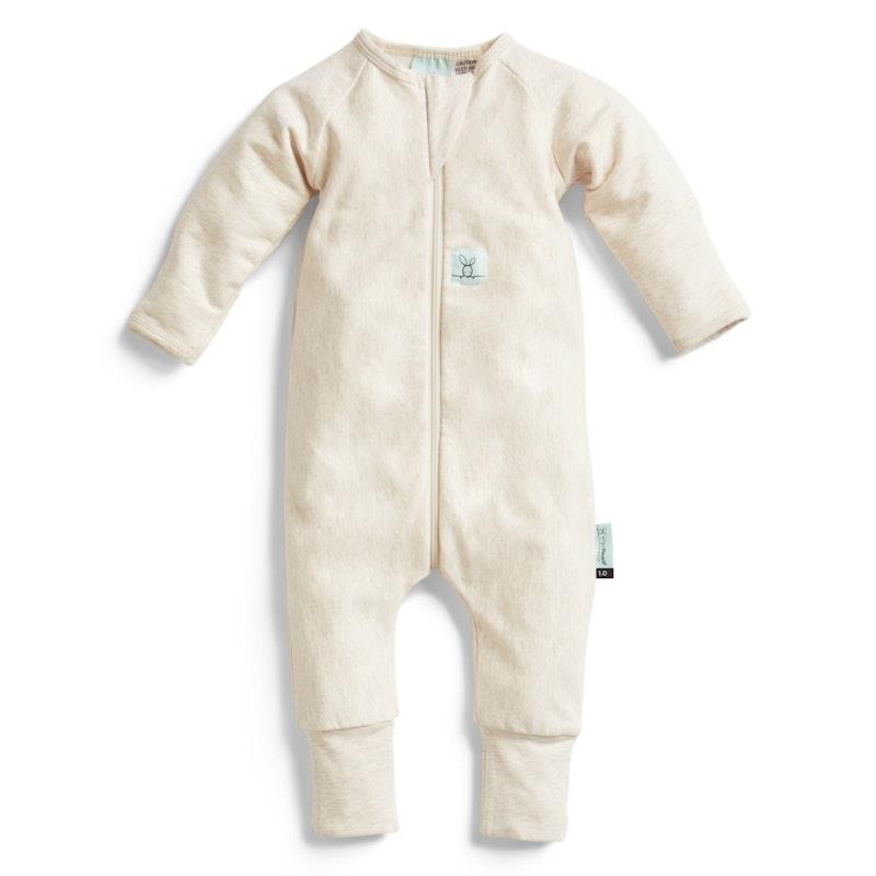 Load image into Gallery viewer, ergoPouch Long Sleeve Layer 0.2 TOG Oatmeal Marle 1Year
