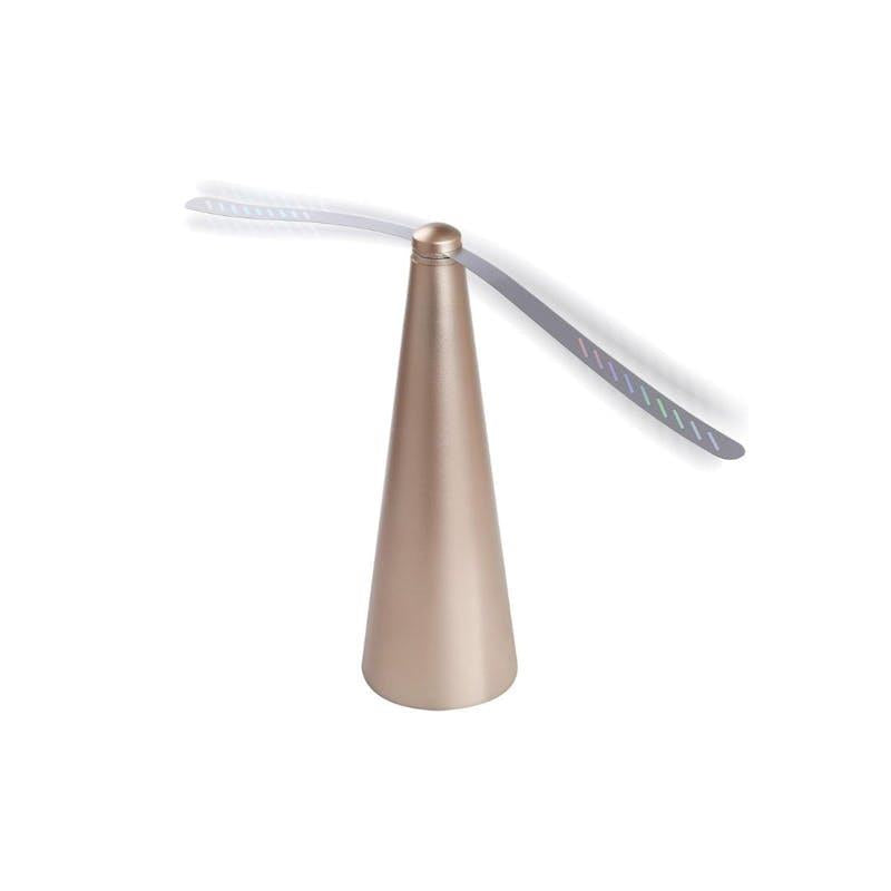 Load image into Gallery viewer, Living Today Shoo-Fly Chemical Free Fly Repellent Fan Gold Battery Operated 1Unit
