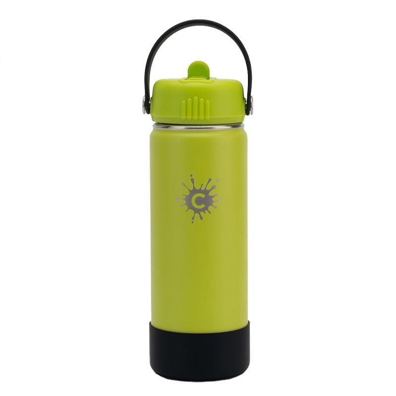 Load image into Gallery viewer, Cheeki 750ml Single Wall Adventure Bottle Lime
