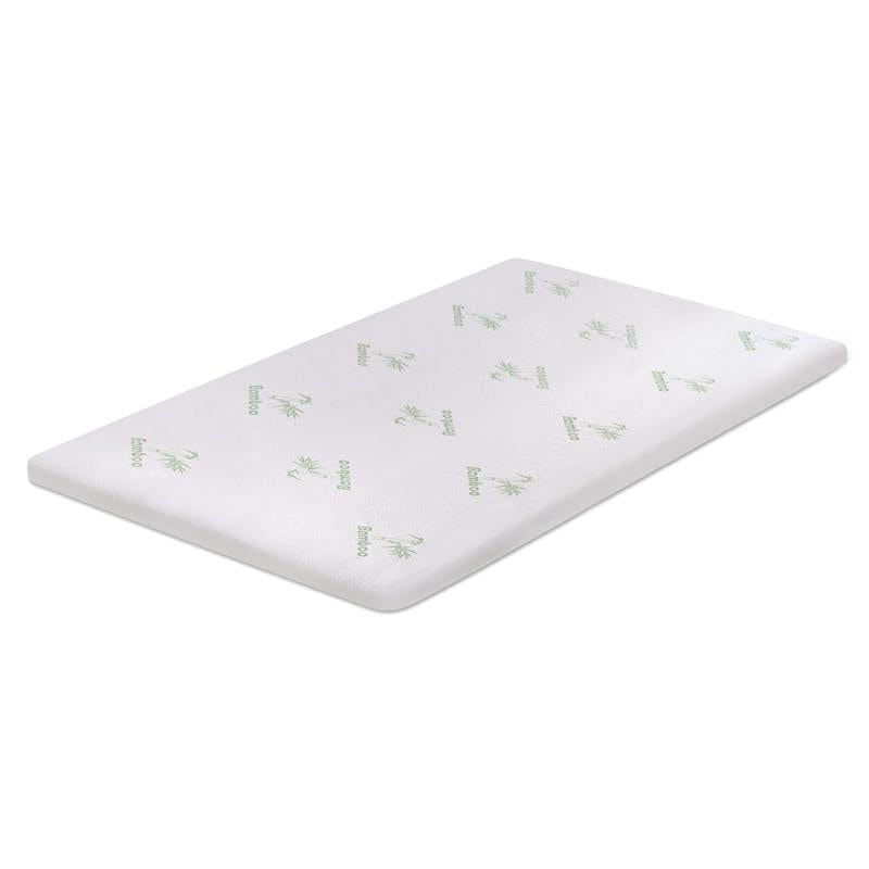 Load image into Gallery viewer, Clevinger 4cm Memory Foam Mattress Protector with Bamboo Cover - Single 1pc
