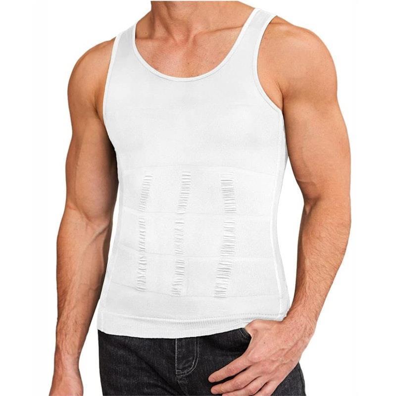 Load image into Gallery viewer, BodyAssist Compression Slimming &amp; Shaping Body Vest White X-Large
