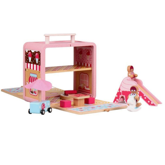 Riababy Wooden Candy House 1Unit