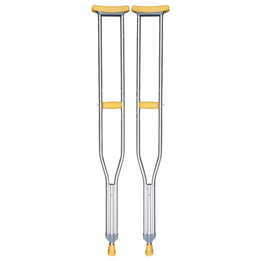 Livingstone Underarm Crutches Large Aluminium Adjustable 134-154cm 1Pair