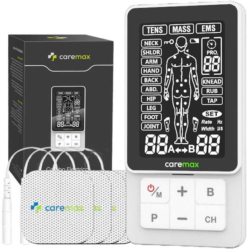 Load image into Gallery viewer, Caremax 2.0 Pro MicroCurrent TENS Machine &amp; EMS &amp; Massage &amp; DIY 4 in 1 Combo TVNS CES 1Unit
