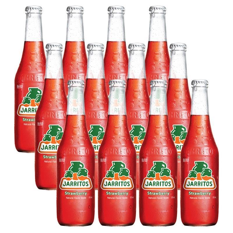 Load image into Gallery viewer, Jarritos 370mL Strawberry 24Pack
