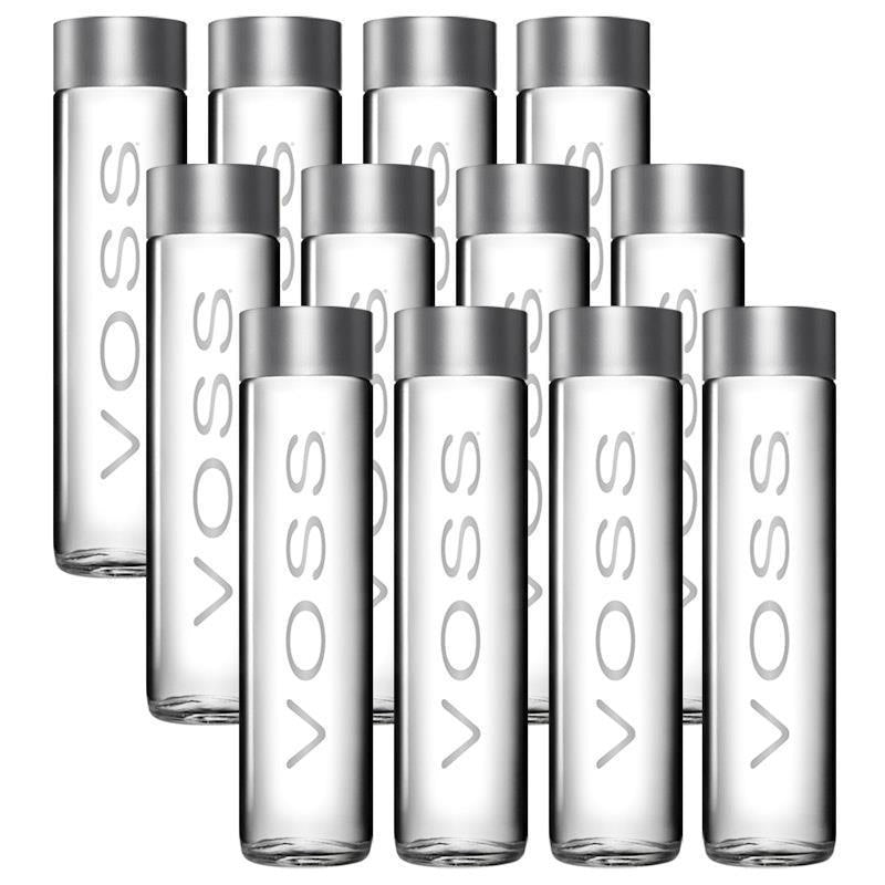 Load image into Gallery viewer, Voss Still Water Glass 800mL 12Pack
