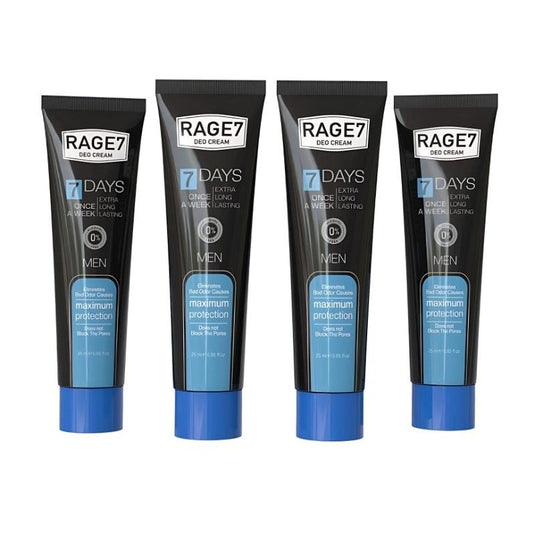 RAGE7 Deo Cream - 25ml Men Family Pack