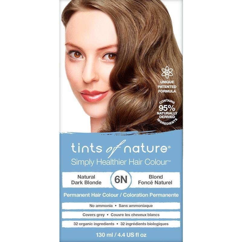 Load image into Gallery viewer, Tints of Nature 6N Natural Dark Blonde Permanent Hair Dye 130ml
