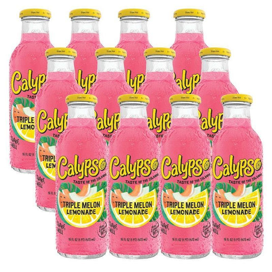 Calypso 473mL Triple Melon Lemonade 12Pack