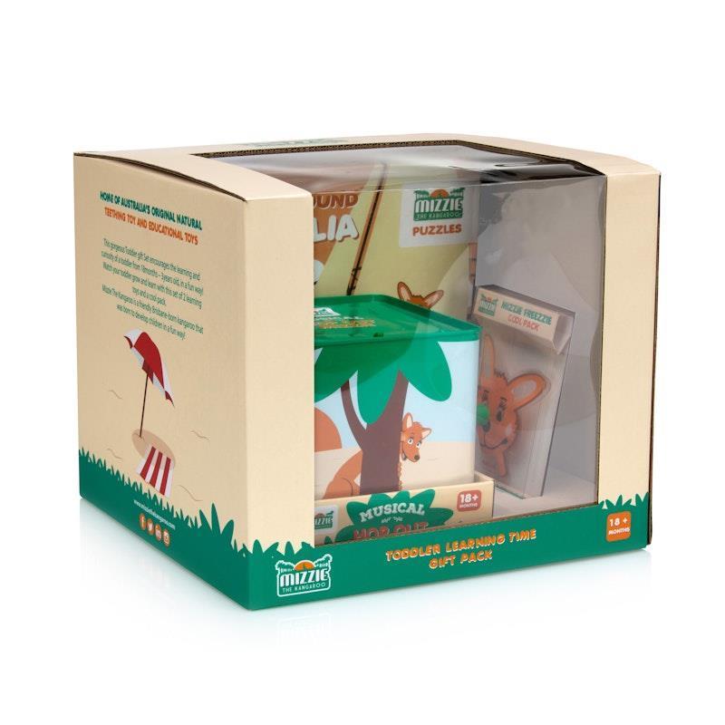 Load image into Gallery viewer, Mizzie The Kangaroo Toddler Learning Time Gift Set
