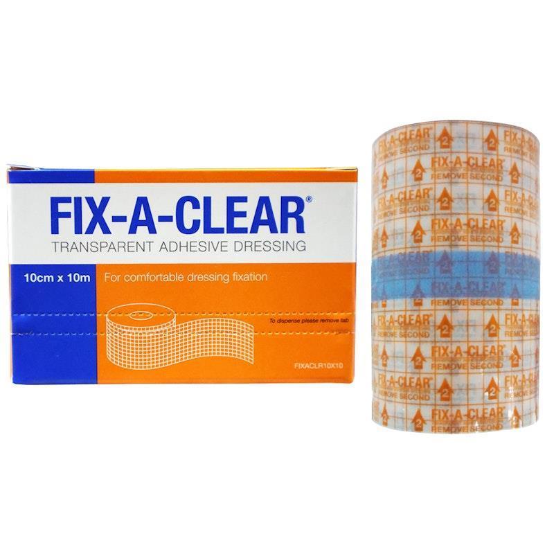 Load image into Gallery viewer, Livingstone Fix-A-Clear Adhesive Tape Dressing Transparent Waterproof 10cm x 10m 1Piece
