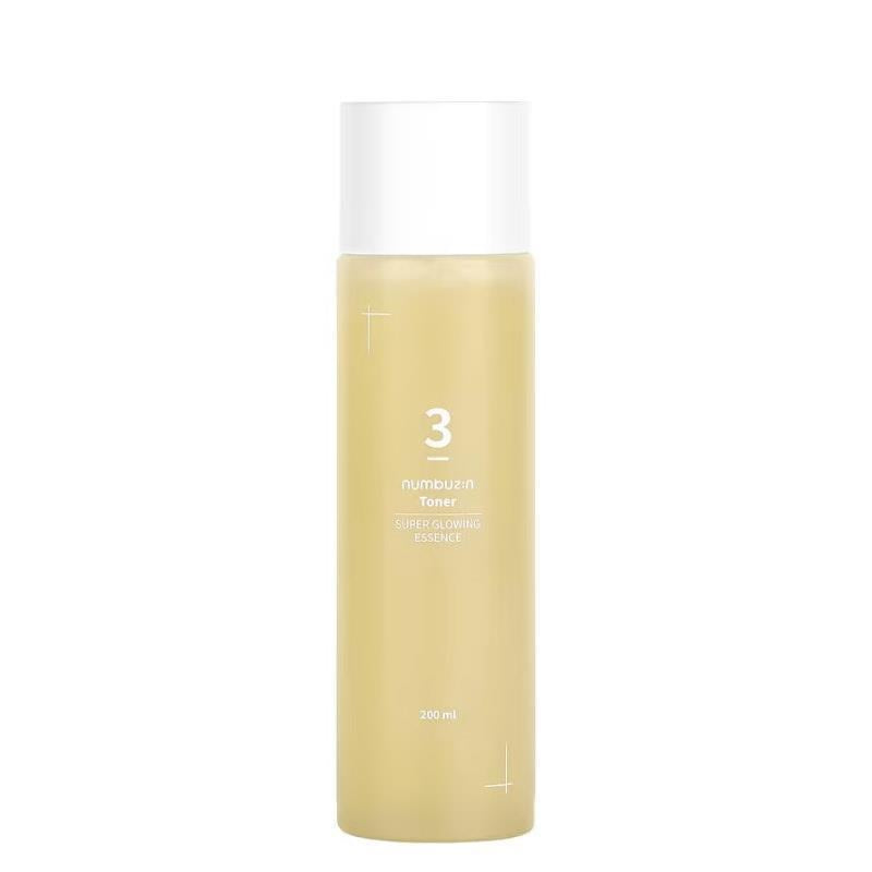 Load image into Gallery viewer, Numbuzin No.3 Super Glowing Essence Toner 200ml
