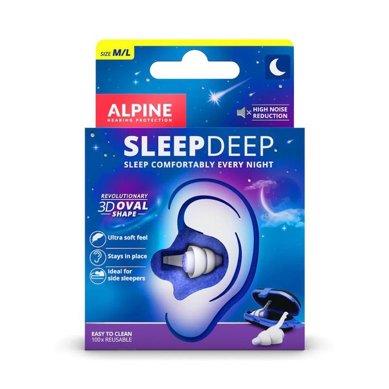 Load image into Gallery viewer, Alpine SleepDeep Earplugs 1 set per pack
