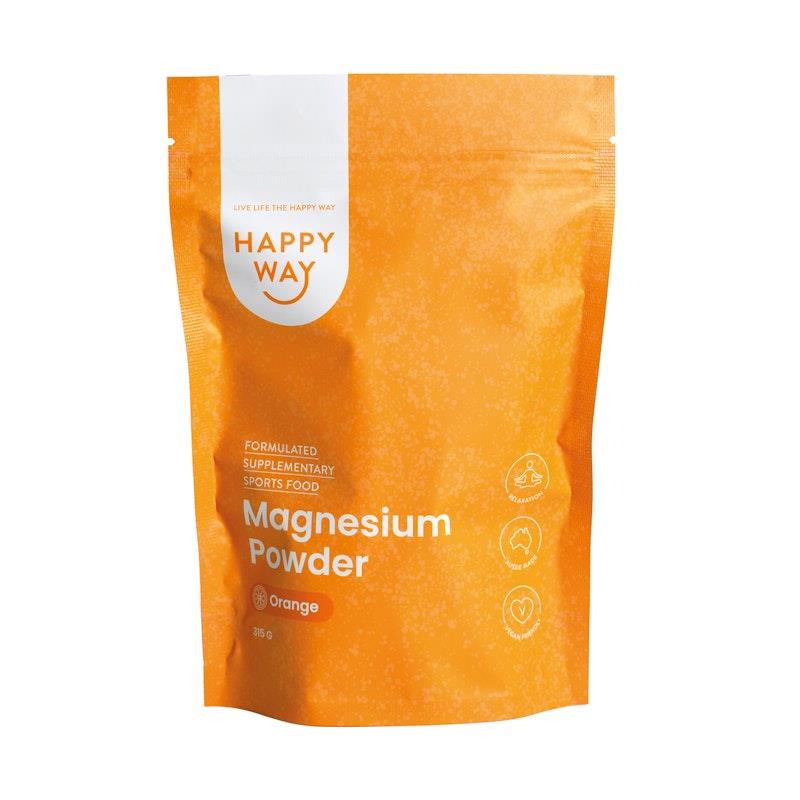 Load image into Gallery viewer, Happy Way Orange Magnesium Powder 315g
