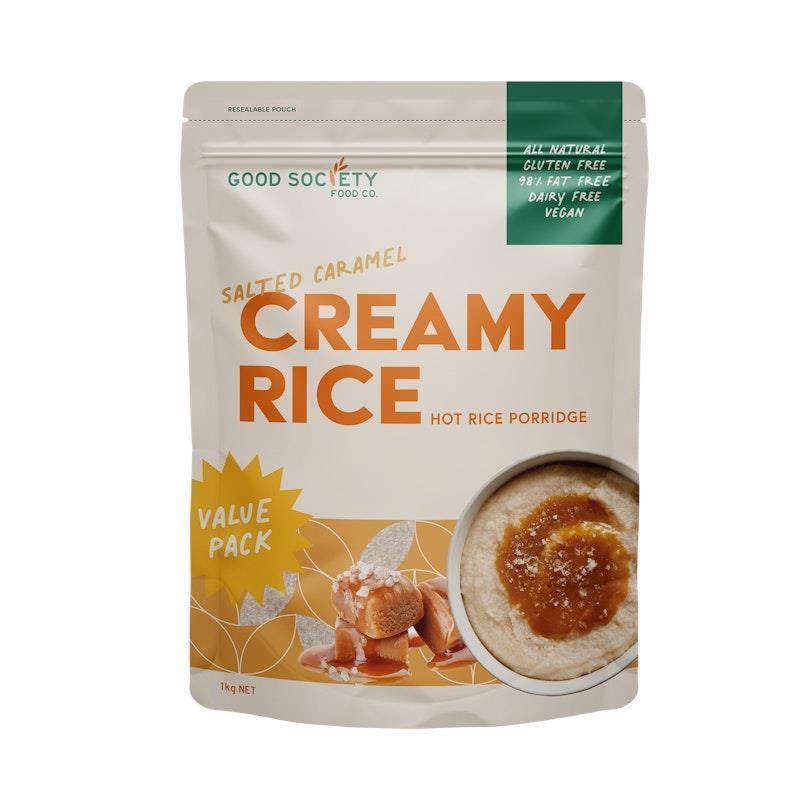 Load image into Gallery viewer, Good Society Food Co. Creamy Rice - Salted Caramel 1Kg
