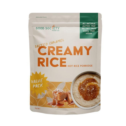 Good Society Food Co. Creamy Rice - Salted Caramel 1Kg