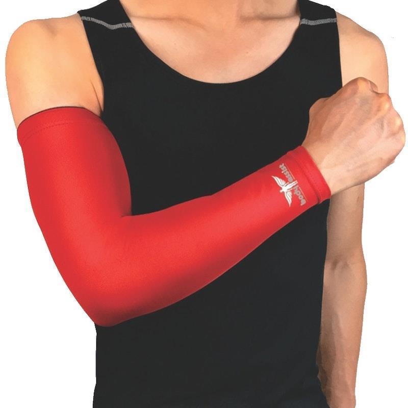 Load image into Gallery viewer, BodyAssist Compression Arm Sleeve Red XLG (2 PACK) Bundle
