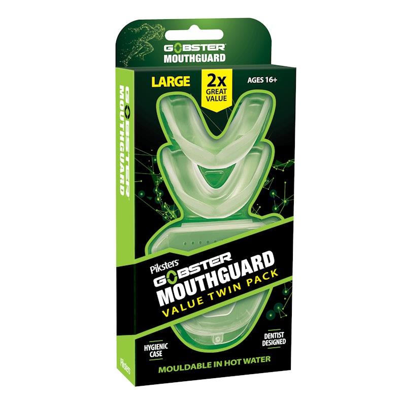 Load image into Gallery viewer, Piksters Gobster Mouthguard (with case) Large 2pk
