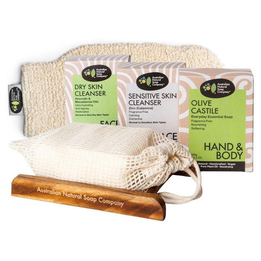 Australian Natural Soap Company Sensitive Skin Bundle Pack