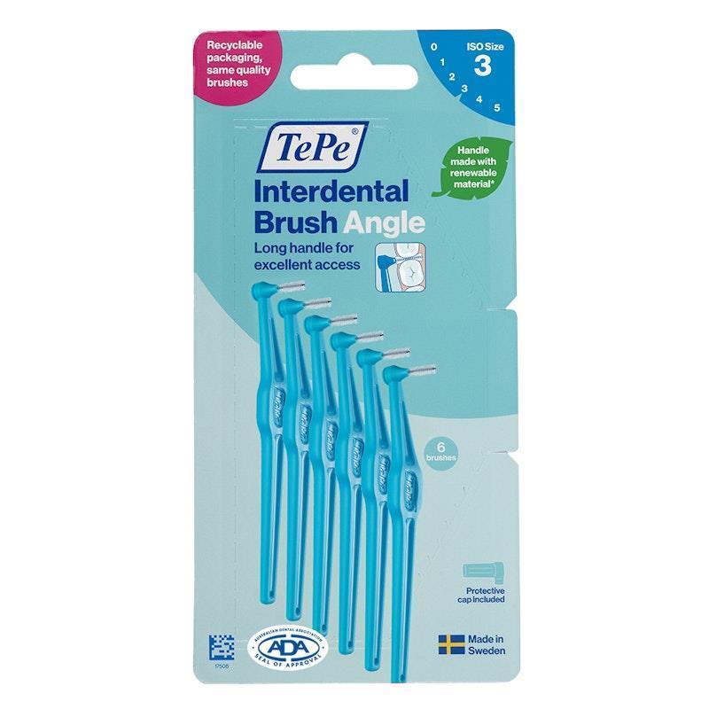 Load image into Gallery viewer, TePe® Interdental Brushes - Angle™ Blue-Size 3
