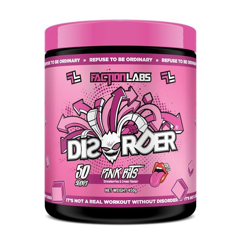 Load image into Gallery viewer, Faction Labs Disorder Original - 50 serves Pink Bits
