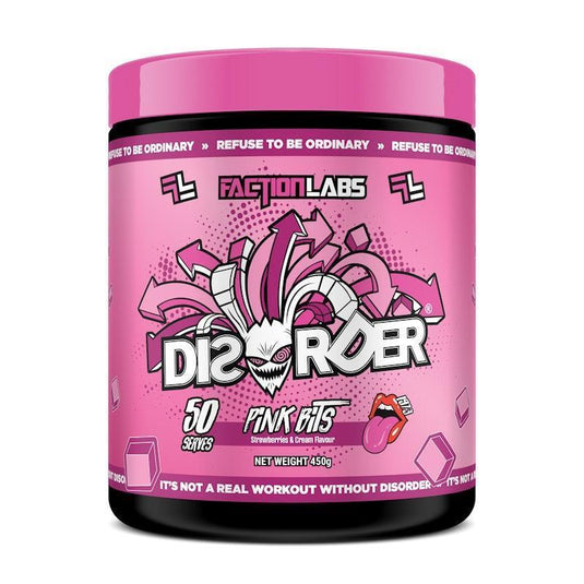 Faction Labs Disorder Original - 50 serves Pink Bits