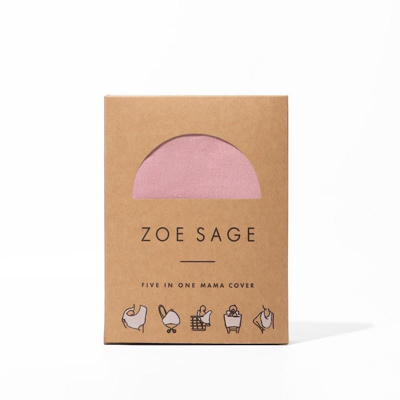 Load image into Gallery viewer, Zoe Sage 5 in 1 Multi-Use Mama Cover Dusty Rose 1pc
