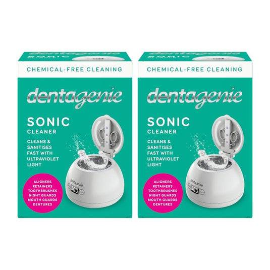 GO2 Dentagenie Sonic Cleaner x 2 Pack
