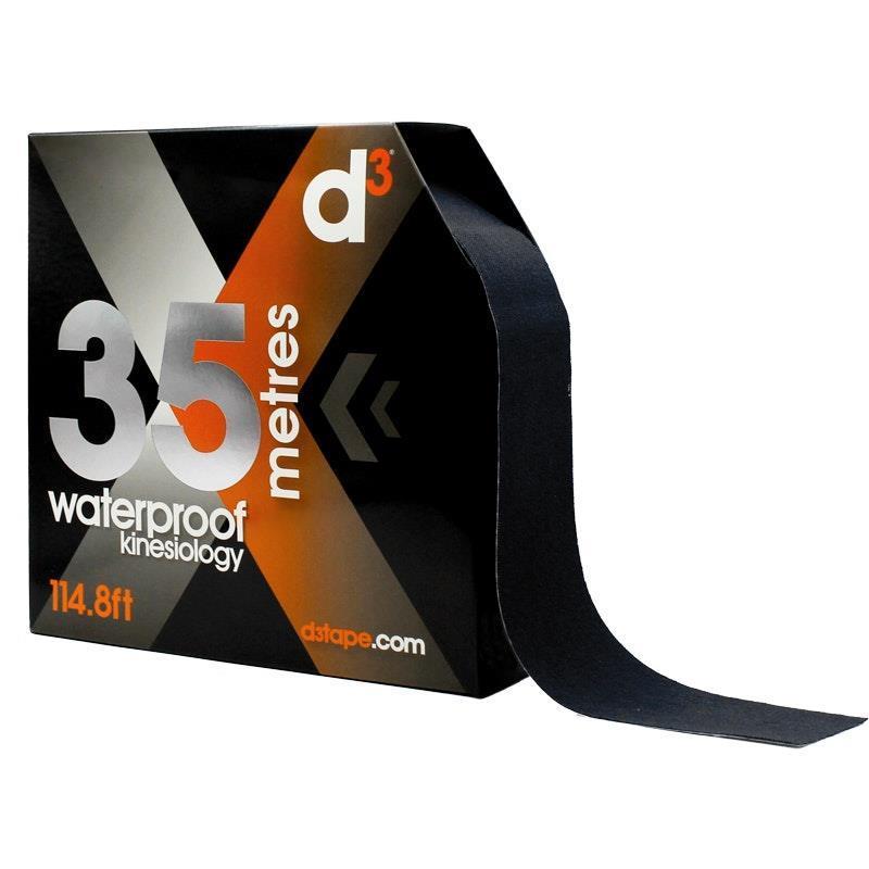 Load image into Gallery viewer, d3 Xtreme Kinesiology Tape 35m Black 1Unit

