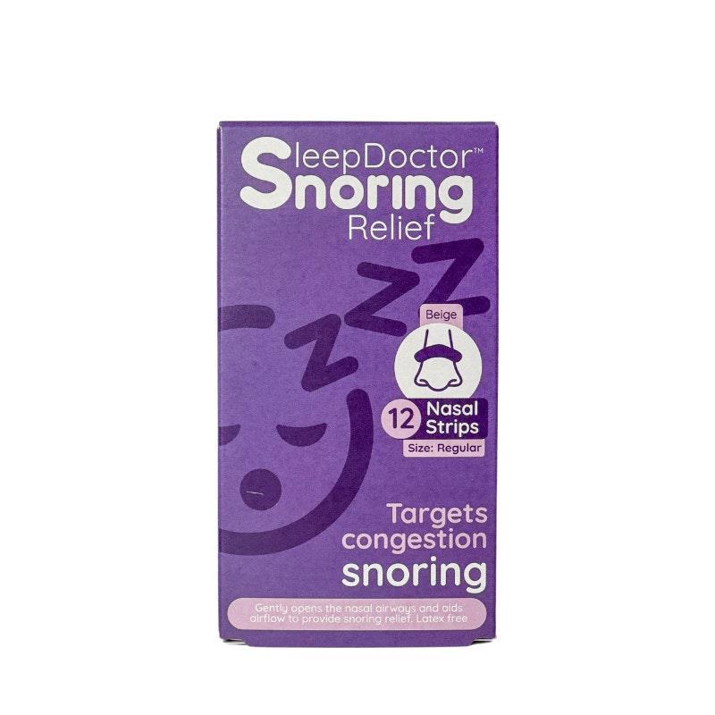 Load image into Gallery viewer, Sleep Doctor Nasal Strips Regular 12 Strips
